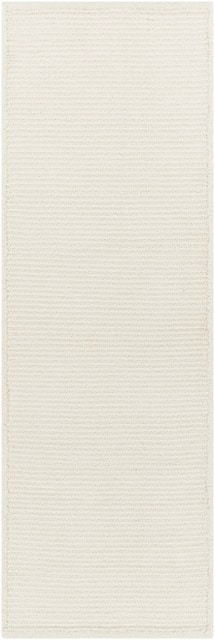 Long Azalea Hand Woven Ivory Rug